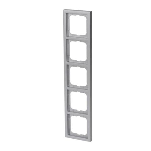 Future® linear 2CKA001754A4310 rámeček pětinásobný, pro vodorovnou i svislou montáž barva hliníková stříbrná ABB