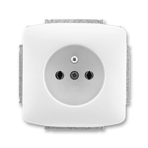 Tango 5518A-A2349 B zásuvka jednonásobná s ochranným kolíkem barva bílá *ABB