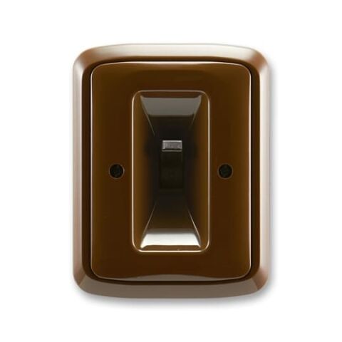 Tango 3425A-0344 H spínač trojpólový s krytem a instalační krabicí se sponou barva hnědá *ABB