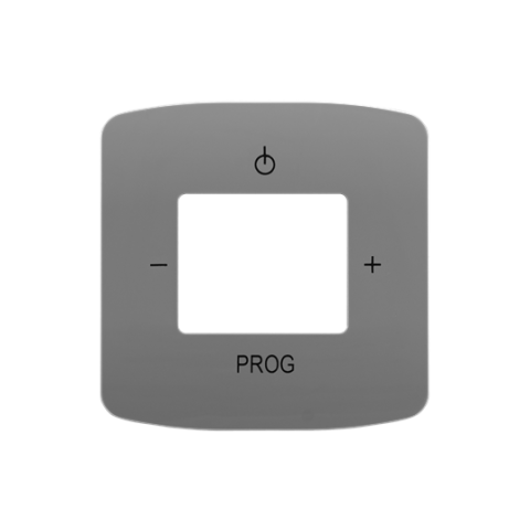 Tango 3299A-A40200 S2 kryt zesilovače s tunerem nebo internetového rádia Busch-iNet barva kouřová šedá *ABB