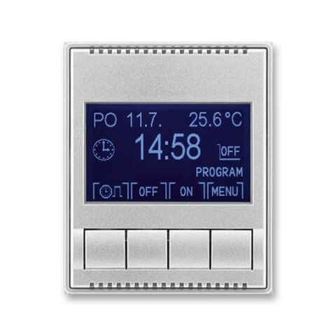 Time® 3292E-A20301 08 hodiny spínací programovatelné (ovládací jednotka)barva titanová ABB