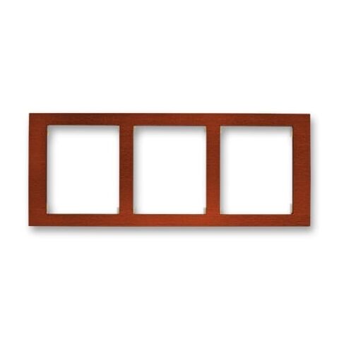 Time®Arbo 3901F-A50130 53J rámeček trojnásobný, vodorovný barva mahagon ABB