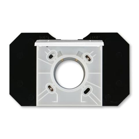 Levit® 5530H-C67107 01 zásuvka  centrálního vysávání, se základnou barva  bílá / ledová bílá * ABB