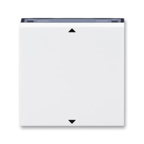 Levit® 3299H-A00110 62 kryt spínače žaluziového Busch-Jalousiecontrol II, s krátkocest. ovl.barva  bílá / kouřová černá * ABB