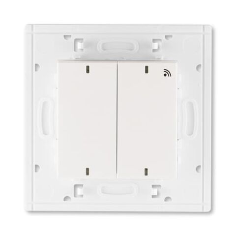 Levit®M 3299H-A11908 68 vysílač RF dvojnásobný, nástěnný, 868 MHz barva perleťová / ledová bílá ABB