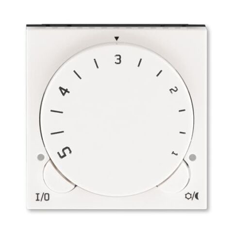 Levit®M 3292H-A10101 68 termostat univerzální s otočným nastavením teploty (ovl. jednotka) barva perleťová / ledová bílá ABB