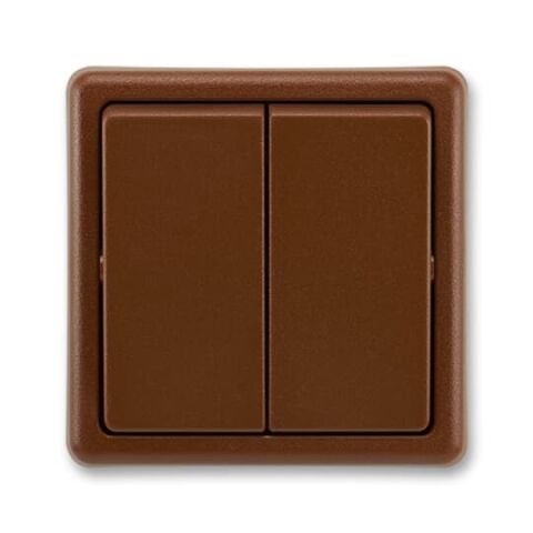 Classic 3553-05289 H3 přepínač sériový, řazení 5  barva hnědá ABB