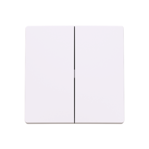 Zoni® 3559T-A00652 240 kryt spínače dělený matná barva bílá ABB