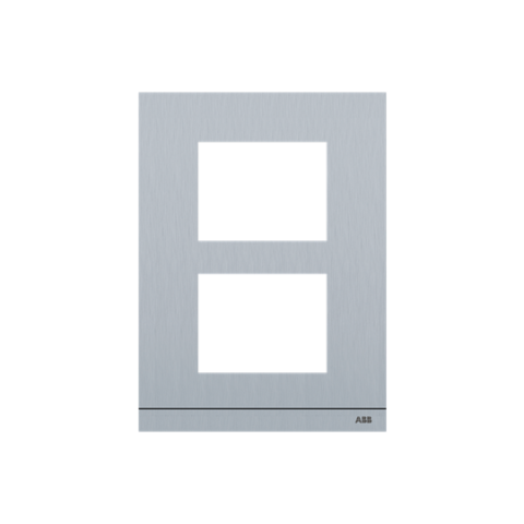 Welcome Midi Kryt AUDIO tabla, velikost 1/2 (135 mm), eloxovaný hliník *2TMA200160A0011  ABB
