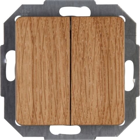 ONTARIO DUB vypínač č.5 lustový, sériový  618530535 přírodní dřevo Kopp