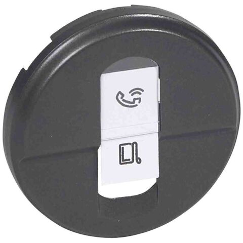 CL KRYT ZÁS. 1XRJ45 GRAFIT  *067951 Legrand