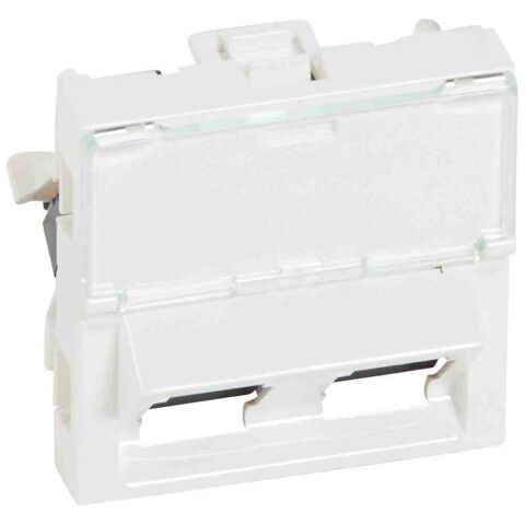 MOSN 2XRJ45 UTP5E 2M 45°  *076502 Legrand