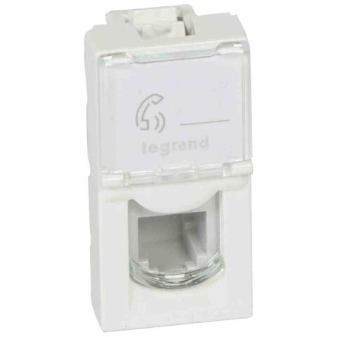 MOSN ZÁS. 1XRJ11 1M BÍLÁ  *078730 Legrand