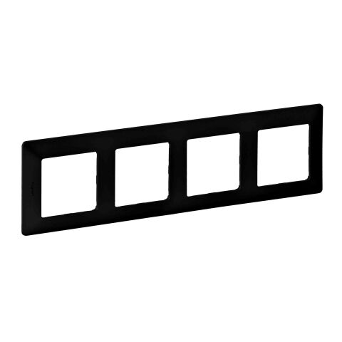 Valena LIFE rámeček 4-násobný barva černá *754254 Legrand