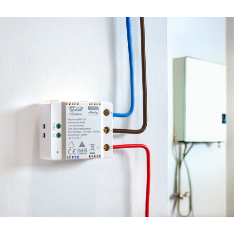 SHELLY OGEMRAY SMART RELEY 25A Relé  *3800238070885