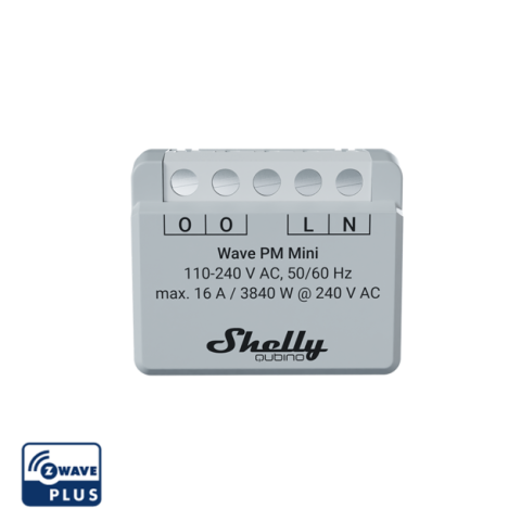 SHELLY WAVE PM MINI Spínací modul  *3800235269152