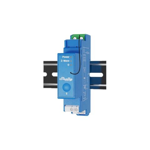 SHELLY WAVE PRO 1 Spínací modul na DIN lištu  *3800235269091