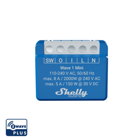 SHELLY WAVE 1 MINI Spínací modul  *3800235269138