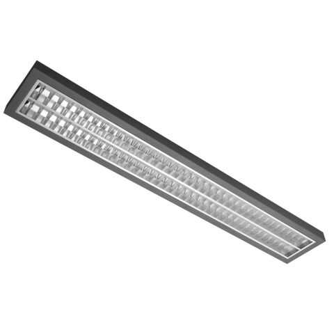 MODUS AREL6000RL2KV3DALI/DI, 2x LED , 1500mm, mřížka AL lesk, závěsné direkt/indirekt, LED 830,  NONSELV 350mA DALI