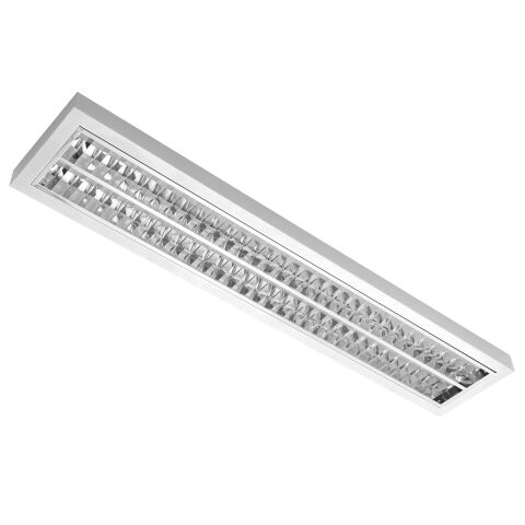 MODUS AREL5000RL2KV4DALI/9016, 2x LED , 1500mm, mřížka AL lesk, přisazené/závěsné, LED 840,  NONSELV 230mA DALI, bílé