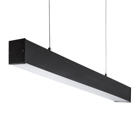 Svítidlo LED závěsné ALIN 4LED 1X120-B lineární pro T8 trubice barva černá 27414 Kanlux
