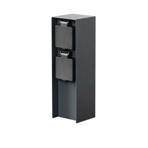 DASTO 2SOC FR B   Sloupek se zásuvkami *36585 Kanlux