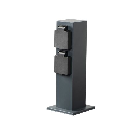 NASTO 2SOC FR B   Sloupek se zásuvkami *36586 Kanlux