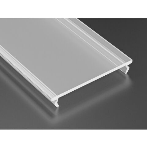 Difuzor pro profil CV-PROFIL WIDE PMMA FR 2M (11-2032-20) poloprůhledný GXLP2233 Greenlux