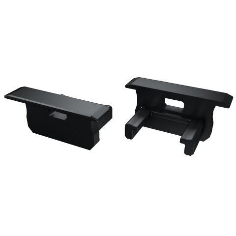 Koncovka profilu EC-PROFIL B BLACK HO (12-0152-00) GXLP1411 Greenlux