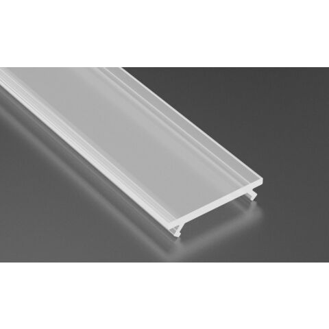 Difuzor pro profil  CV-PROFIL BASIC PVC FR 1M (11-1112-10) barva poloprůhledná GXLP1202 Greenlux