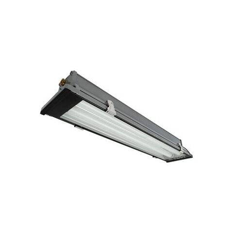 Svítidlo DUST METAL EB 2x36W IP-65, pro 2 trubice T8/36W prachotěsné s elekt.předřadníkem GXWP043 GREENLUX