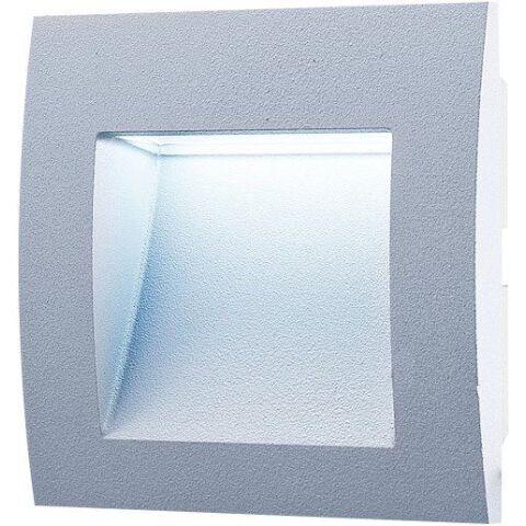WALL 10 1,5W GRAY CW 30lm - Svítidlo LED nástěnné GXLL002 Greenlux