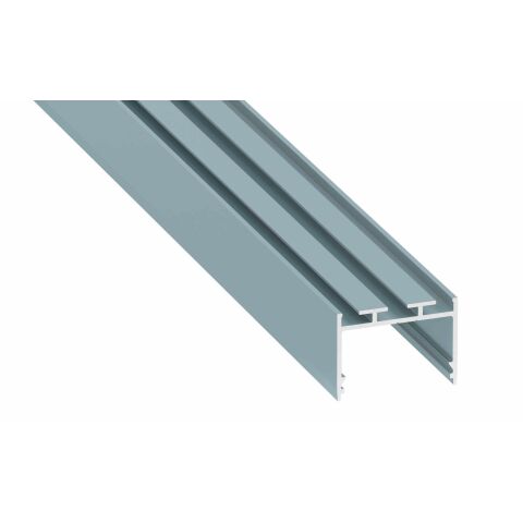 Profil hliníkový AL-PROFIL ALBA SKY BLUE LACQUERED 2M (10-1407-20) přisazený,závěsný barva sametově modrošedá GXLP2111 Greenlux