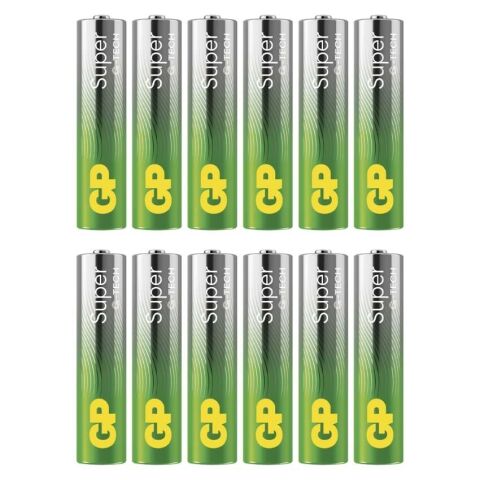 GP alkalická baterie SUPER AAA (LR03) 12PP MB *B0114T GP