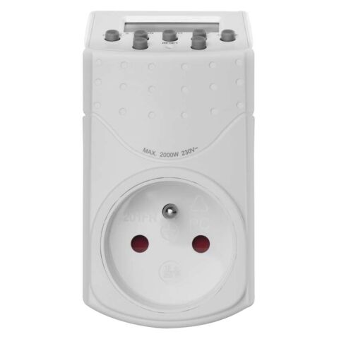 Digitální spínací zásuvka IP20 EMT757-F  *P5506