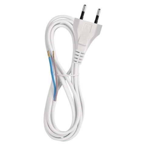 Flexošňůra 2x0,5mm 2m bílá S12252