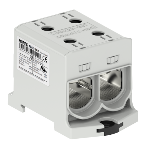 Univerzální řadová svorka OTL 150-2xAl/Cu 25-150mm? 1000V šedá typ MAA2150A10 Morek