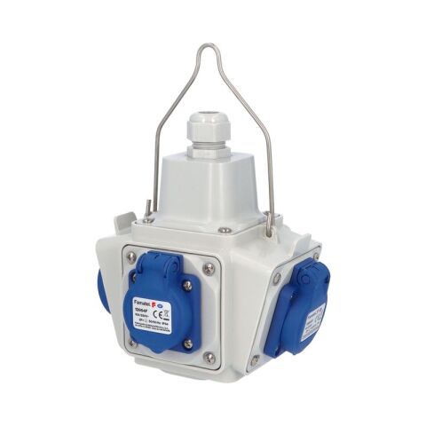 Zásuvkový box závěsný PowerBOX pb125 IP44 3x230V Famatel