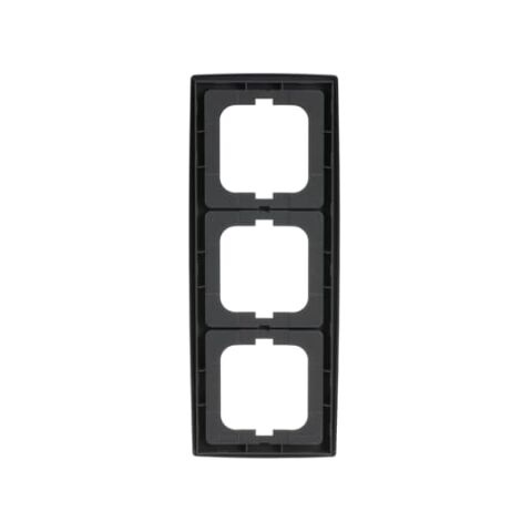 Solo® 2CKA001754A4106 rámeček trojnásobný, pro vodorovnou i svislou montáž barva chromová matná ABB
