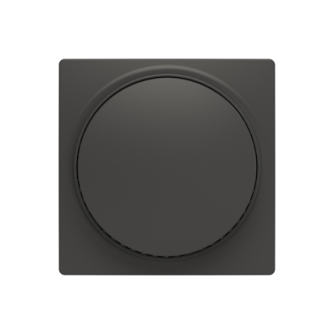 Zoni® 3294T-A00123 237 kryt stmívače s otočným ovládáním, s upevňovací maticí barva matná černá ABB