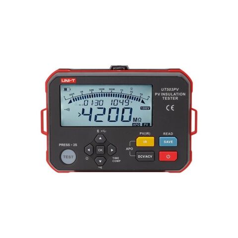 Tester izolačního odporu UNI-T UT503PV - Solar