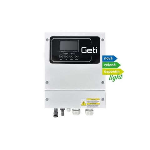Solární invertor GETI GWH02D 4000W MPPT pro PV ohřev vody