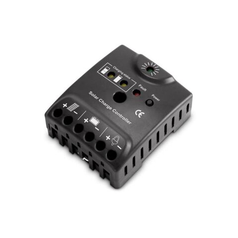 Solární regulátor PWM GETI GSR010  12-24V/10A