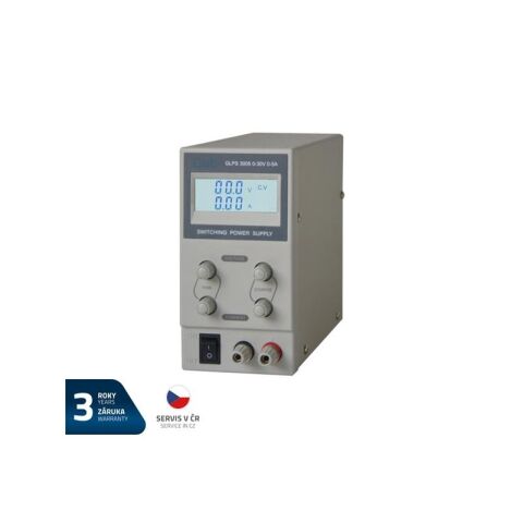 Zdroj laboratorní GETI GLPS 3005  0-30V/ 0-5A