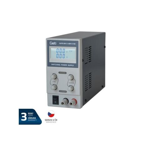 Zdroj laboratorní GETI GLPS 3010  0-30V/ 0-10A