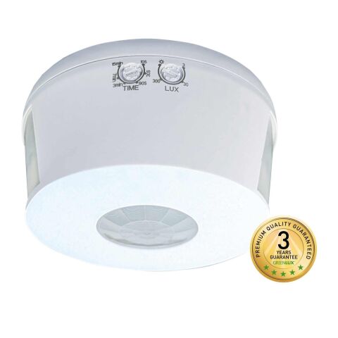 Čidlo pohybu SENSOR 68 PIR infračervené interiérové,barva bílá GXSI018 Greenlux