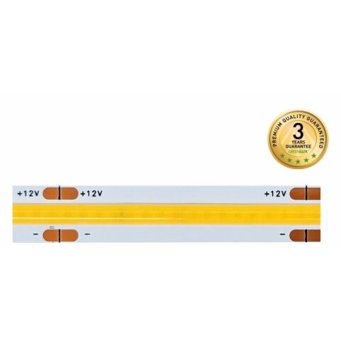 Pásek LED STRIP COB384/10W/m IP20 WW Ra90 5m 940lm/m (*5m=1pcs) GXLS344v2 Greenlux