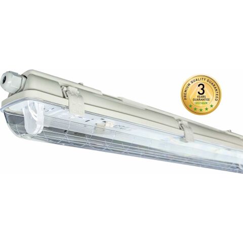 Svítidlo LED DUST PS 1xT8/150cm prachotěsné pro LED trubice T8 barva šedá GXWP208 Greenlux