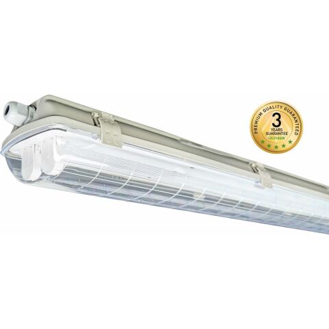 Svítidlo LED DUST PS 2xT8/150cm pro LED T8 trubice barva šedá GXWP211 Greenlux