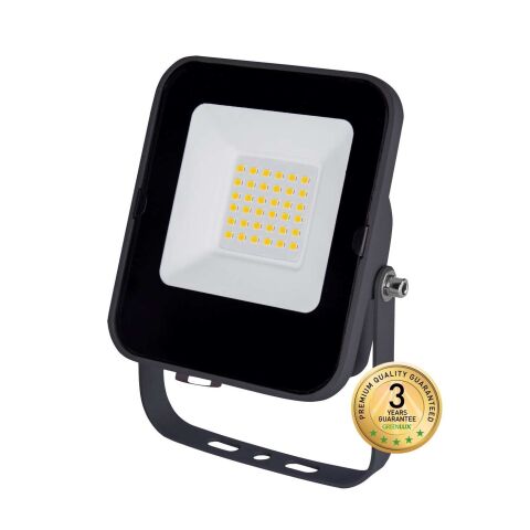 Svítidlo LED reflektor ALFA SMD 20W CW hliníkové,barva černá GXLR032 Greenlux